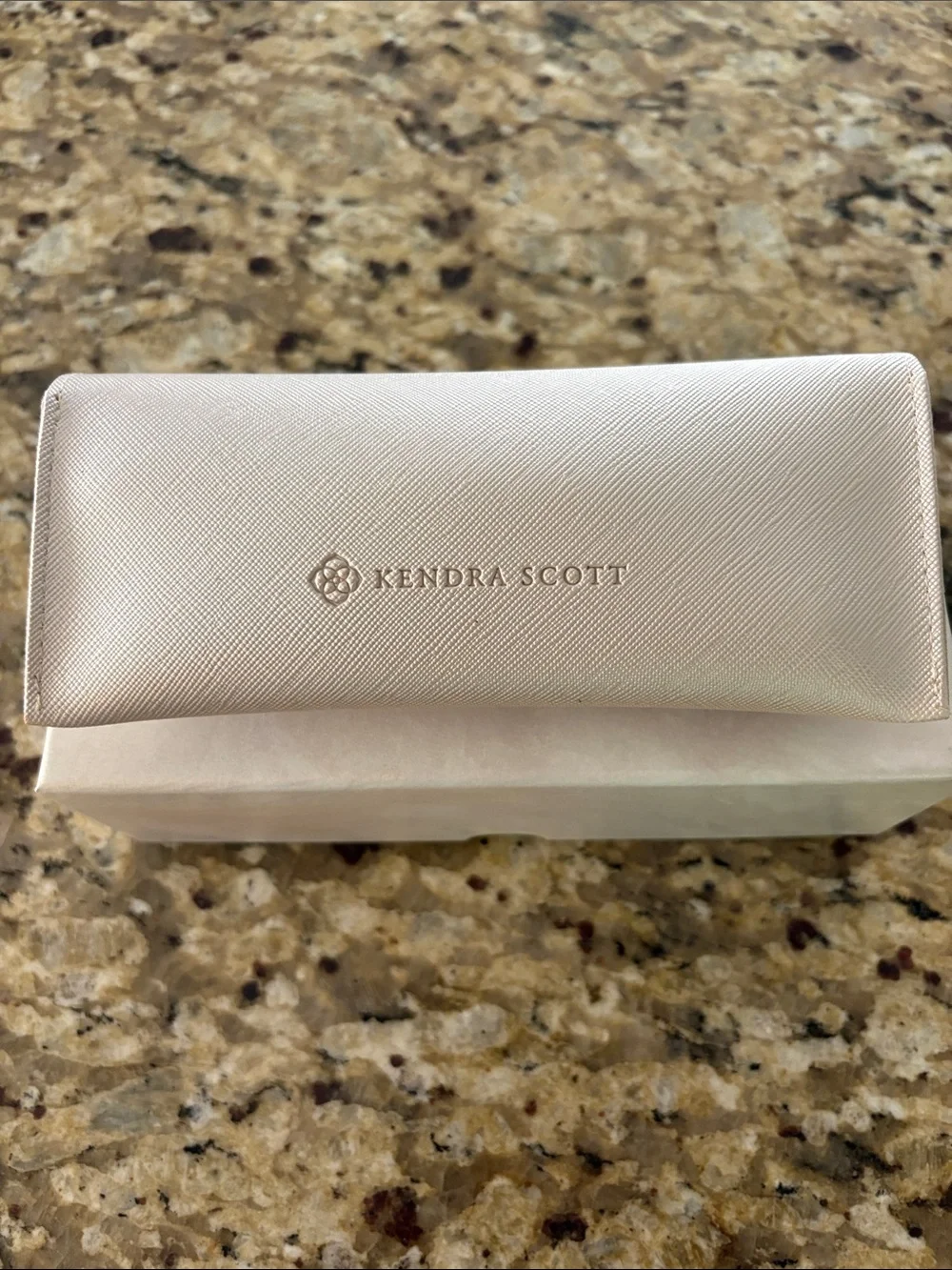 Kendra Scott Black Oversized Square Sunglasses with Pink Lenses